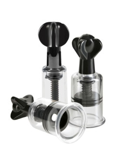 SUCCIONADOR TRÍO PEZONES Y CLÍTORIS SIN BOMBA DE LA MARCA PIPEDREAMS