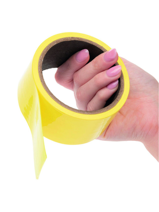 CINTA BDSM AUTOCADHESIVA AMARILLA 18M - BOUNDLESS DE LA MARCA CALEXOTICS
