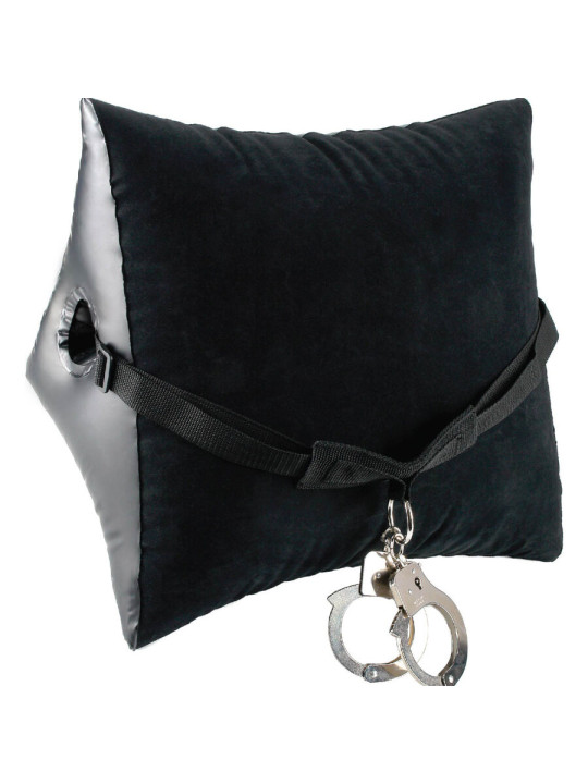 ALMOHADA HINCHABLE MASTER CON ESPOSAS Y MÁSCARA DE LA MARCA FETISH FANTASY SERIES