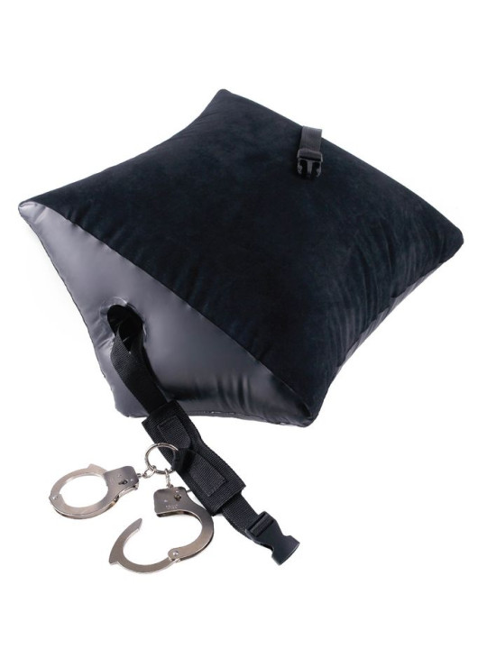 ALMOHADA HINCHABLE MASTER CON ESPOSAS Y MÁSCARA DE LA MARCA FETISH FANTASY SERIES