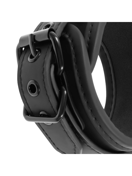 ESPOSAS BDSM CON TIRADOR Y FORRO DE NOPRENO DE LA MARCA FETISH SUBMISSIVE BONDAGE