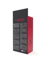 MÁSCARA BDSM NEGRA CON APERTURA BOCA Y OJOS DE LA MARCA DARKNESS BONDAGE