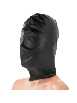 MÁSCARA FETISH SATÉN NEGRO DARKNESS BDSM DE LA MARCA DARKNESS BONDAGE