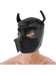 MÁSCARA FETISH PERRO NEOPRENO HOCICO EXTRAÍBLE TALLA L DE LA MARCA DARKNESS BONDAGE