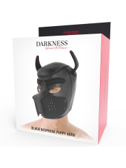 MÁSCARA FETISH PERRO NEOPRENO HOCICO EXTRAÍBLE TALLA L DE LA MARCA DARKNESS BONDAGE