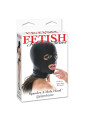 MÁSCARA SEXY CON 3 ABERTURAS PARA JUEGOS ÍNTIMOS DE LA MARCA FETISH FANTASY SERIES