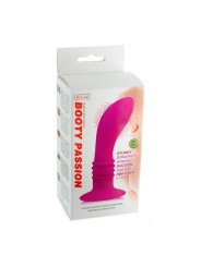 PLUG ANAL VIBRADOR 10 VELOCIDADES SILICONA SUAVE DE LA MARCA PRETTY LOVE SMART