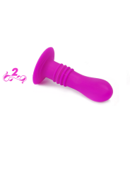 PLUG ANAL VIBRADOR 10 VELOCIDADES SILICONA SUAVE DE LA MARCA PRETTY LOVE SMART