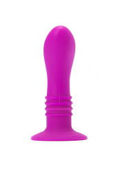 PLUG ANAL VIBRADOR 10 VELOCIDADES SILICONA SUAVE DE LA MARCA PRETTY LOVE SMART