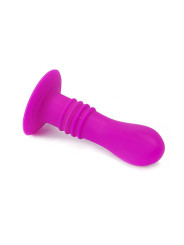 PLUG ANAL VIBRADOR 10 VELOCIDADES SILICONA SUAVE DE LA MARCA PRETTY LOVE SMART