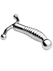 MASAJEADOR PROSTÁTICO ACERO INOXIDABLE BDSM DE LA MARCA METAL HARD