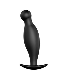 PLUG ANAL SILICONA ERGONÓMICO 11.7 CM NEGRO DE LA MARCA PRETTY LOVE BOTTOM