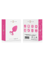 PLUG ANAL SHELKI S SILICONA MÉDICA FUCSIA DE LA MARCA INTENSE ANAL TOYS