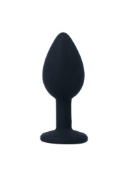 PLUG ANAL SHELKI S SILICONA SUAVE BASE DIAMANTE DE LA MARCA INTENSE ANAL TOYS