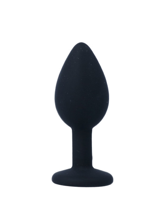 PLUG ANAL SHELKI S SILICONA SUAVE BASE DIAMANTE DE LA MARCA INTENSE ANAL TOYS