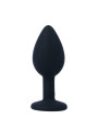 PLUG ANAL SHELKI S SILICONA SUAVE BASE DIAMANTE DE LA MARCA INTENSE ANAL TOYS