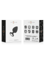 PLUG ANAL SHELKI S SILICONA SUAVE BASE DIAMANTE DE LA MARCA INTENSE ANAL TOYS