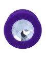 PLUG ANAL SHELKI M SILICONA SUAVE BASE DIAMANTE DE LA MARCA INTENSE ANAL TOYS