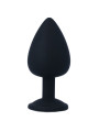 PLUG ANAL SHELKI L SILICONA SUAVE BASE DIAMANTE DE LA MARCA INTENSE ANAL TOYS