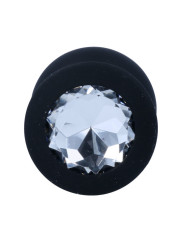 PLUG ANAL SHELKI L SILICONA SUAVE BASE DIAMANTE DE LA MARCA INTENSE ANAL TOYS