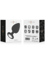 PLUG ANAL SHELKI L SILICONA SUAVE BASE DIAMANTE DE LA MARCA INTENSE ANAL TOYS