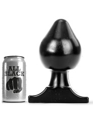 BUTTPLUG ANAL 19 CM SUAVE Y FLEXIBLE ALL BLACK DE LA MARCA ALL BLACK
