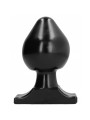 BUTTPLUG ANAL 19 CM SUAVE Y FLEXIBLE ALL BLACK DE LA MARCA ALL BLACK