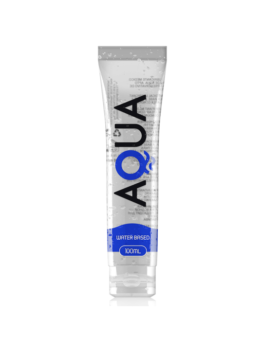 LUBRICANTE A BASE DE AGUA AQUA® 100 ML - SUAVE Y NATURAL DE LA MARCA AQUA QUALITY