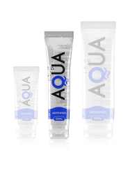 LUBRICANTE A BASE DE AGUA AQUA® 100 ML - SUAVE Y NATURAL DE LA MARCA AQUA QUALITY
