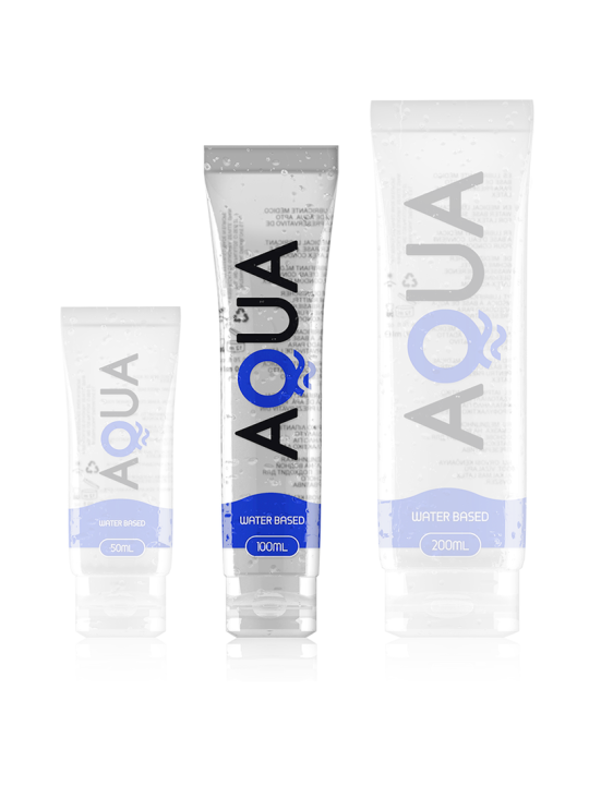 LUBRICANTE A BASE DE AGUA AQUA® 100 ML - SUAVE Y NATURAL DE LA MARCA AQUA QUALITY