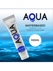 LUBRICANTE A BASE DE AGUA AQUA® 100 ML - SUAVE Y NATURAL DE LA MARCA AQUA QUALITY