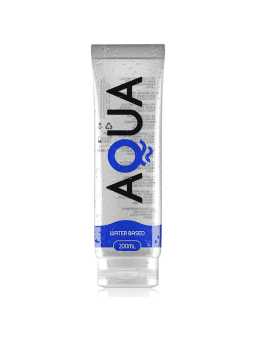 LUBRICANTE A BASE DE AGUA 200ML - SUAVE Y SEGURO DE LA MARCA AQUA QUALITY