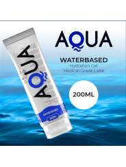 LUBRICANTE A BASE DE AGUA 200ML - SUAVE Y SEGURO DE LA MARCA AQUA QUALITY