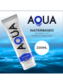 LUBRICANTE A BASE DE AGUA 200ML - SUAVE Y SEGURO DE LA MARCA AQUA QUALITY