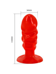 PLUG ANAL UNISEX CON VENTOSA - ESTIMULA PUNTO P Y G DE LA MARCA BAILE ANAL
