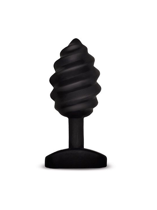 GPLUG TWIST VIBRADOR ANAL SILICONA 6 MODOS NEGRO DE LA MARCA G-VIBE