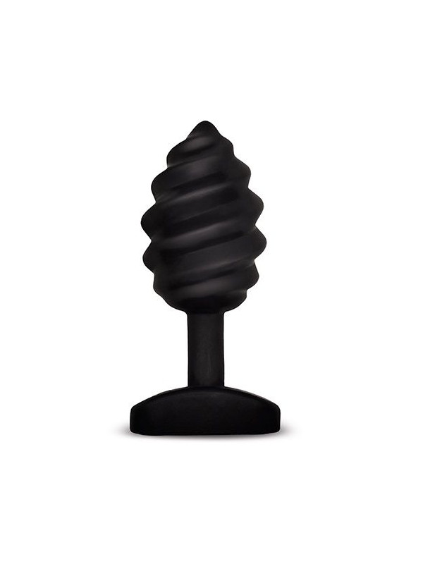 GPLUG TWIST VIBRADOR ANAL SILICONA 6 MODOS NEGRO DE LA MARCA G-VIBE