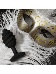 GPLUG TWIST VIBRADOR ANAL SILICONA 6 MODOS NEGRO DE LA MARCA G-VIBE