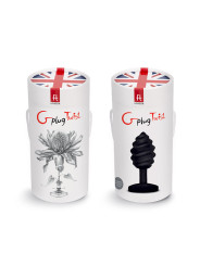 GPLUG TWIST VIBRADOR ANAL SILICONA 6 MODOS NEGRO DE LA MARCA G-VIBE