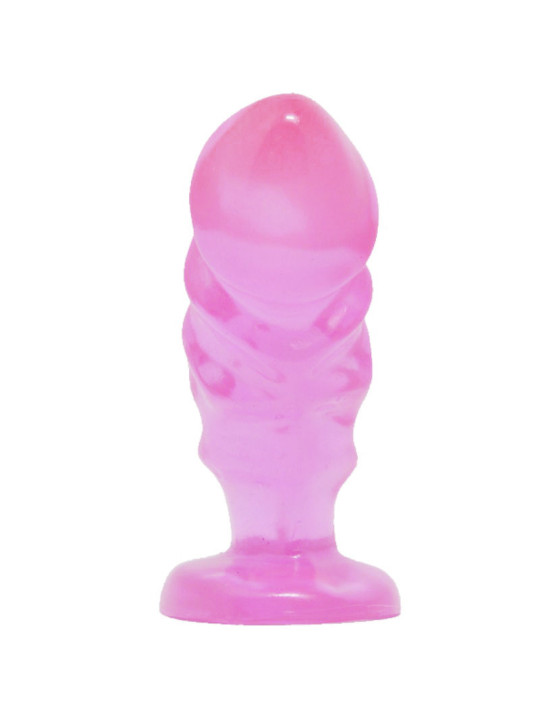 PLUG ANAL UNISEX VENTOSA ROSA ESTIMULACIÓN PUNTO P Y G DE LA MARCA BAILE ANAL