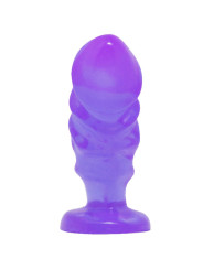 PLUG ANAL UNISEX VENTOSA LILA ESTIMULACIÓN PUNTO P Y G DE LA MARCA BAILE ANAL