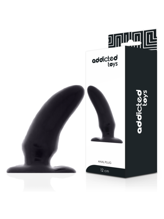 PLUG ANAL TPR 12 CM FLEXIBLE Y HIPOALERGÉNICO DE LA MARCA ADDICTED TOYS
