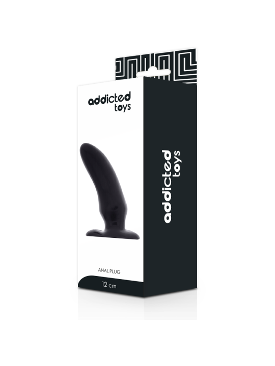 PLUG ANAL TPR 12 CM FLEXIBLE Y HIPOALERGÉNICO DE LA MARCA ADDICTED TOYS