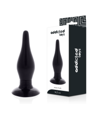 PLUG ANAL TPR 14.5 CM NEGRO - LIBRE DE FTALATOS DE LA MARCA ADDICTED TOYS