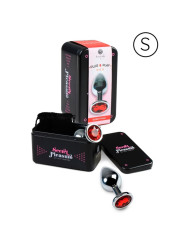 PLUG ANAL METÁLICO ROJO CON BASE BRILLANTE DE LA MARCA SECRETPLAY TOYS