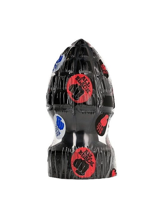 PLUG ANAL GRANADA 14 CM PVC - ALL BLACK DE LA MARCA ALL BLACK