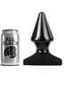 CONO ANAL PLUG ALL BLACK 17 CM HIPOALERGÉNICO DE LA MARCA ALL BLACK