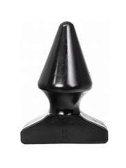 CONO ANAL PLUG ALL BLACK 17 CM HIPOALERGÉNICO DE LA MARCA ALL BLACK