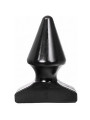 CONO ANAL PLUG ALL BLACK 17 CM HIPOALERGÉNICO DE LA MARCA ALL BLACK
