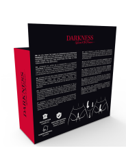 PANTIES FETISH CON PLUG Y DILDO INTERCAMBIABLE BDSM DE LA MARCA DARKNESS SENSATIONS